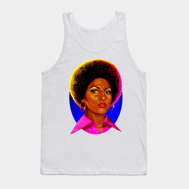 PAM GRIER Tank Top by helloVONK